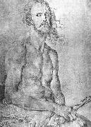 Albrecht Durer, Self-Portrait as the Man of Sorrows